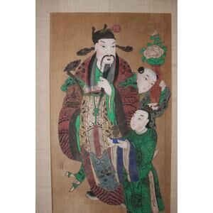 Chinese Republican folk painting on Lu